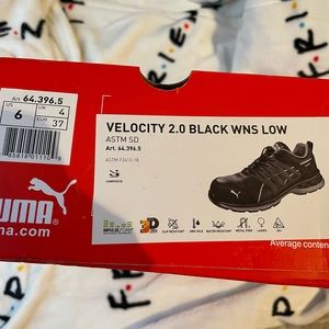 Womens puma steel toes brand new size 6